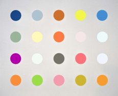 3-Methylthymidine White With Diamond Dust Damien Hirst