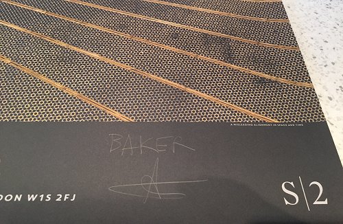 Charming Baker Sweet Nothing Sotheby's Poster